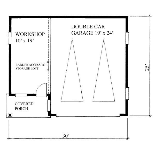 Architectural House Design - Traditional Floor Plan - Main Floor Plan #118-117