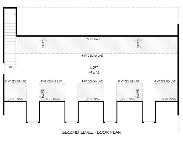 Home Plan - Country Floor Plan - Upper Floor Plan #932-805