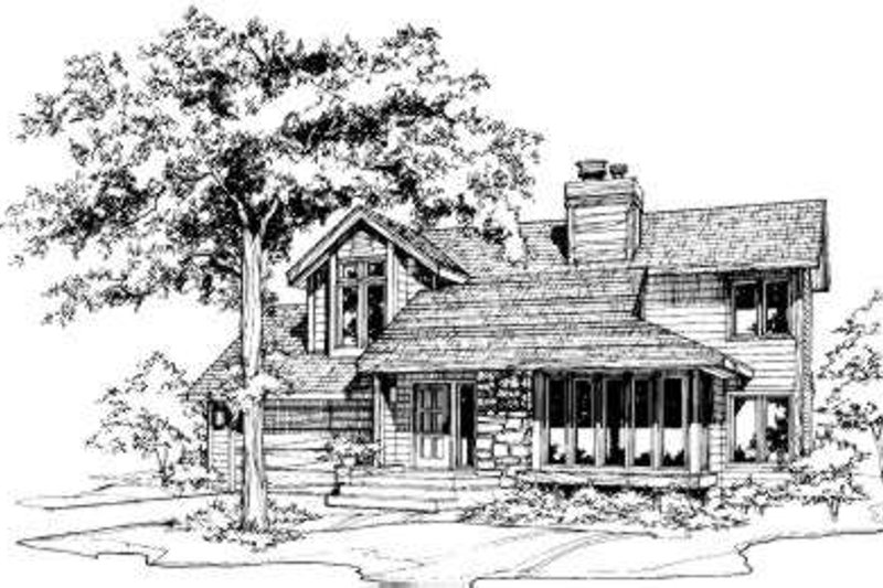 Home Plan - Exterior - Other Elevation for Modern House Plan #320-126 - 3 bed, 2.5 bath