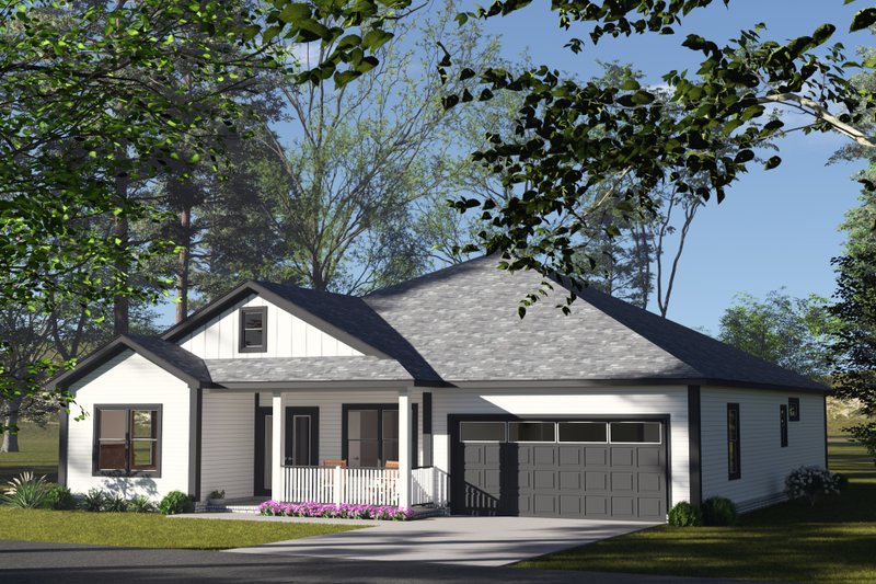 Home Plan - Exterior - Other Elevation 1 for Cottage House Plan #513-2363 - 4 bed, 2.5 bath