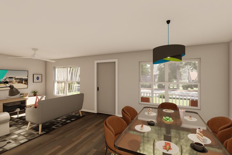 House Plan Design - Interior - Other for Traditional House Plan #1122-9 - 3 bed, 1 bath