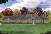 Traditional Style House Plan - 4 Beds 3 Baths 3305 Sq/Ft Plan #84-407 