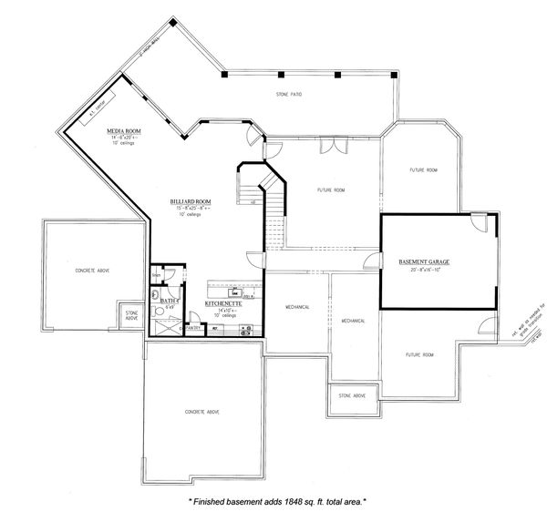 Dream House Plan - Traditional Floor Plan - Other Floor Plan #437-86