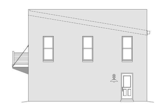 Exterior - Other Elevation 1 for Contemporary House Plan #932-293 - 2 bed, 1 bath