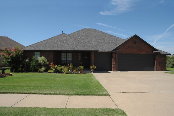 Exterior - Front Elevation for Traditional House Plan #65-434 - 3 bed, 2 bath