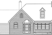 Country Style House Plan - 3 Beds 2 Baths 1380 Sq/Ft Plan #314-210 