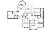 Southern Style House Plan - 4 Beds 3.5 Baths 4102 Sq/Ft Plan #6-131 