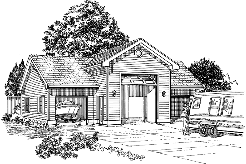 House Design - Exterior - Front Elevation Plan #47-1072