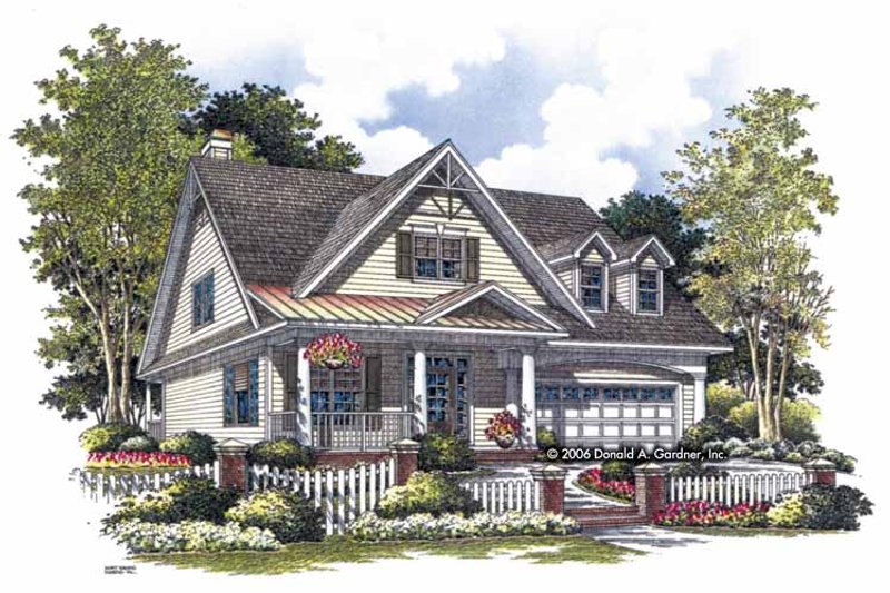 Home Plan - Craftsman Exterior - Front Elevation Plan #929-814