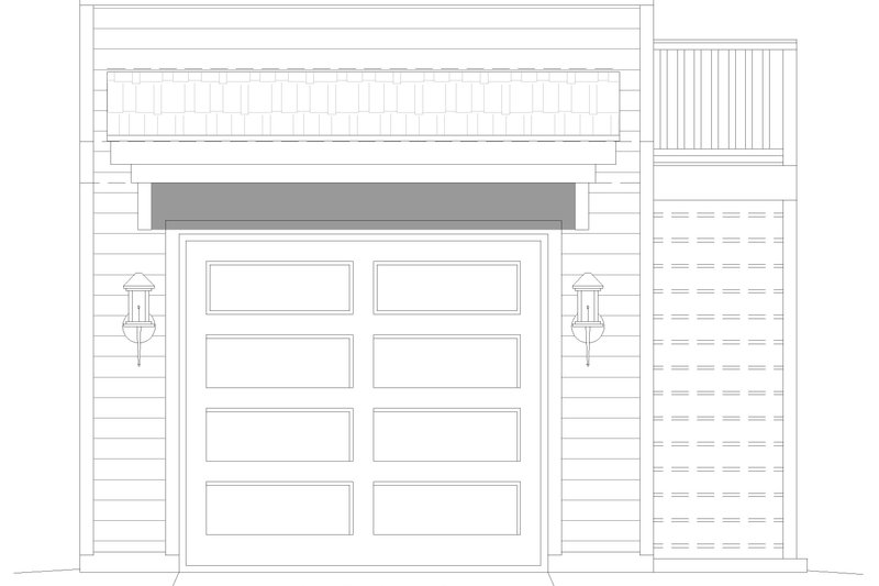 Architectural House Design - Exterior - Other Elevation 1 for Contemporary House Plan #932-639, 0 bath