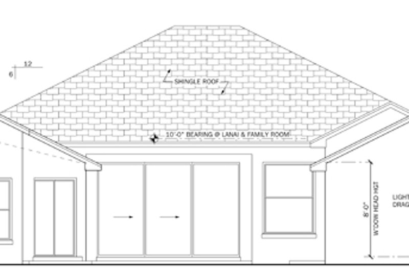 Dream House Plan - Exterior - Rear Elevation for Mediterranean House Plan #1058-40 - 4 bed, 3 bath