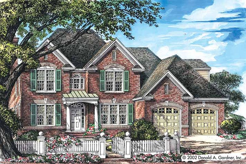 Home Plan - Classical Exterior - Front Elevation Plan #929-668