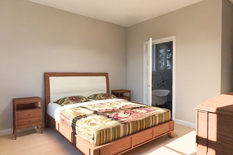 Dream House Plan - Interior - Master Bedroom 1 for Modern House Plan #513-2477 - 3 bed, 3 bath