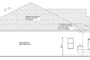 Exterior - Other Elevation for Mediterranean House Plan #1058-39 - 3 bed, 2 bath