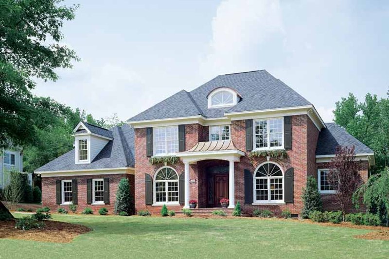 Home Plan - Exterior - Front Elevation 4 for Colonial House Plan #929-571 - 3 bed, 2.5 bath