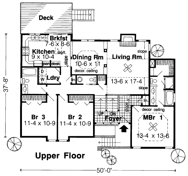 Modern Floor Plan - Main Floor Plan #312-299