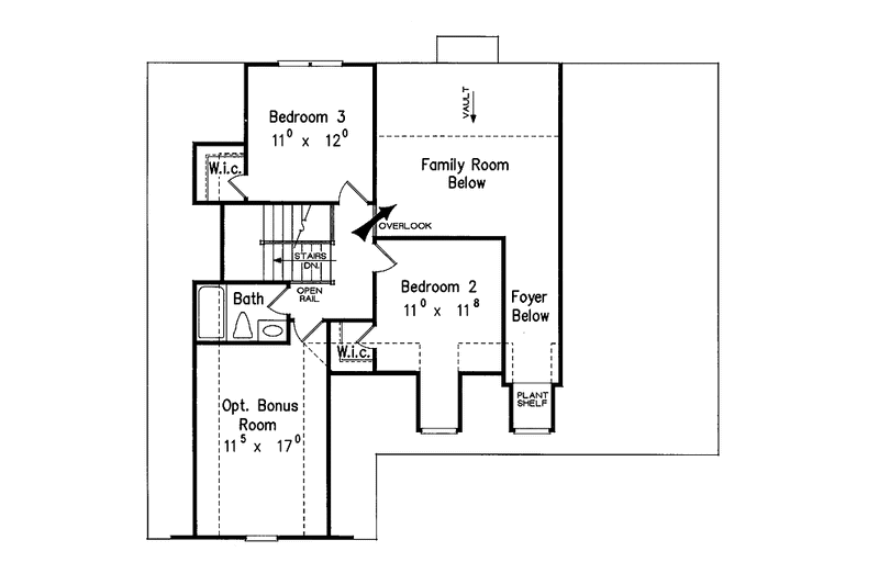 House Plan Design - Floor Plan - Upper Floor for Country House Plan #927-398 - 3 bed, 2.5 bath