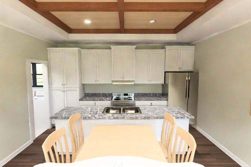 Home Plan - Interior - Kitchen for Cottage House Plan #513-2500 - 2 bed, 2 bath