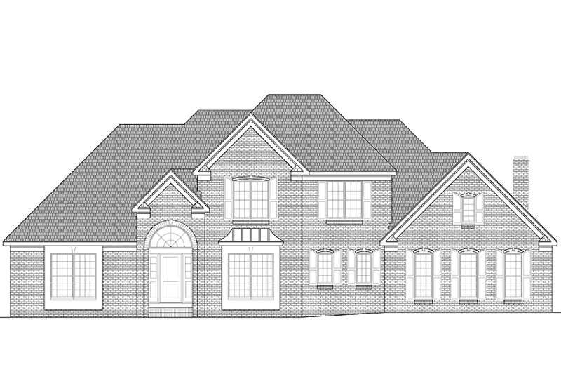Dream House Plan - Traditional Exterior - Front Elevation Plan #328-447