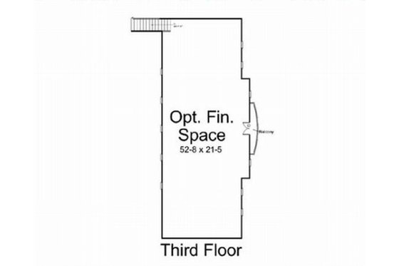 Floor Plan - Other Floor for European House Plan #119-188 - 5 bed, 6.5 bath
