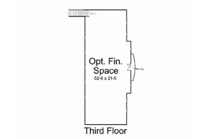 Architectural House Design - Floor Plan - Other Floor for European House Plan #119-188 - 5 bed, 6.5 bath