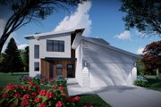 Modern Style House Plan - 3 Beds 2.5 Baths 1823 Sq/Ft Plan #70-1509 