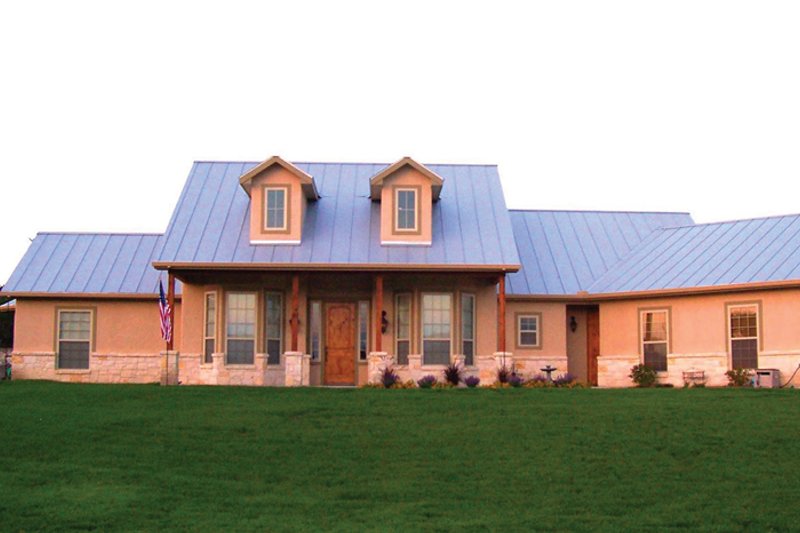 Home Plan - Exterior - Front Elevation 3 for Country House Plan #472-257 - 4 bed, 3 bath