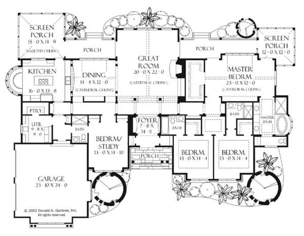 Home Plan - Craftsman Floor Plan - Main Floor Plan #929-898
