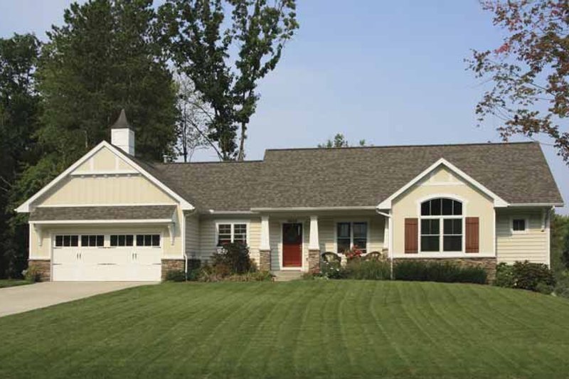 Home Plan - Exterior - Front Elevation 6 for Craftsman House Plan #928-117 - 2 bed, 2.5 bath