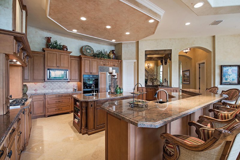 Dream House Plan - Interior - Kitchen for Mediterranean House Plan #930-413 - 4 bed, 4.5 bath