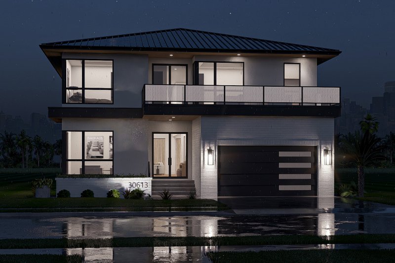 Home Plan - Exterior - Other Elevation 6 for Modern House Plan #455-821 - 4 bed, 4 bath
