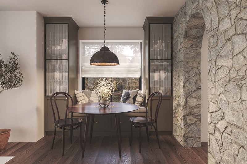 House Design - Interior - Dining Room 2 for European House Plan #23-2824 - 2 bed, 1 bath