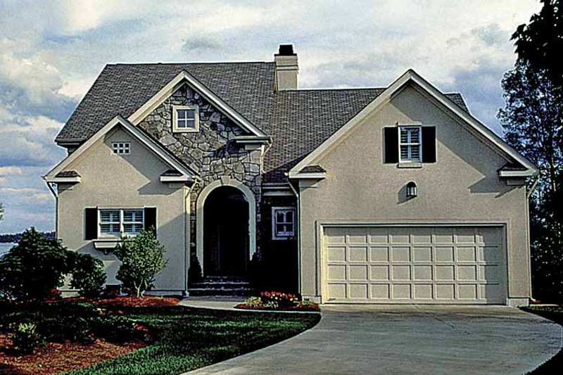 Home Plan - Exterior - Front Elevation 3 for Traditional House Plan #453-509 - 3 bed, 2.5 bath