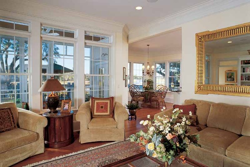 Home Plan - Interior - Family Room for Country House Plan #37-257 - 3 bed, 2.5 bath