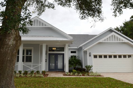 Exterior - Front Elevation 3 for Colonial House Plan #1058-148 - 3 bed, 3 bath