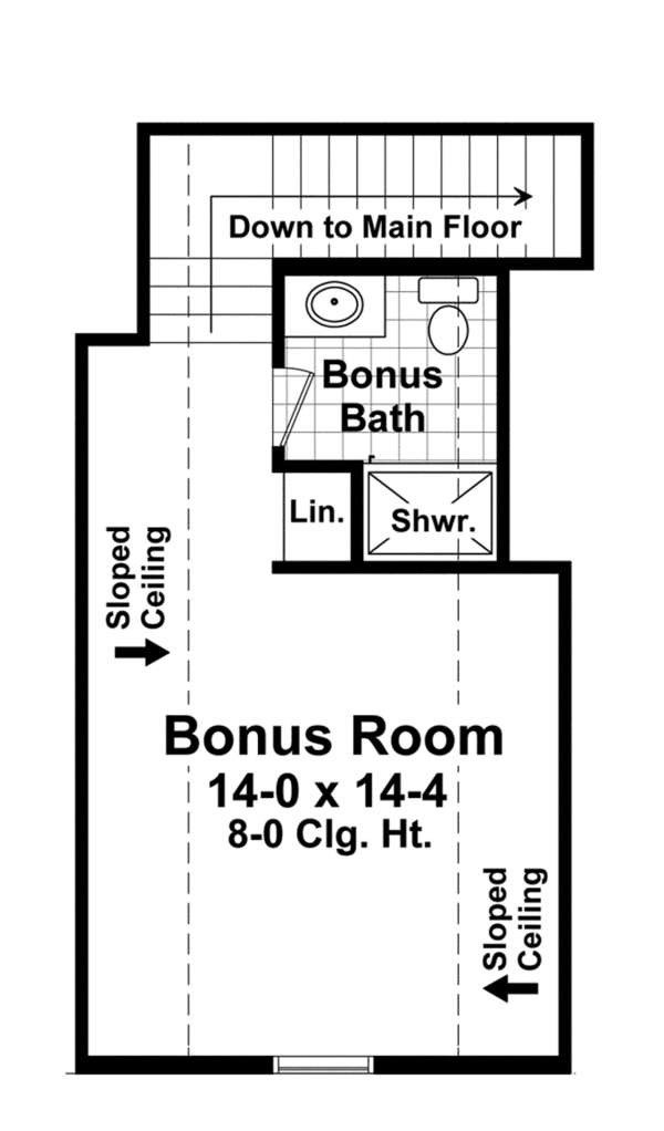 Architectural House Design - Craftsman Floor Plan - Other Floor Plan #21-432