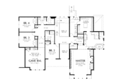 Craftsman Style House Plan - 4 Beds 3.5 Baths 4231 Sq/Ft Plan #48-853 