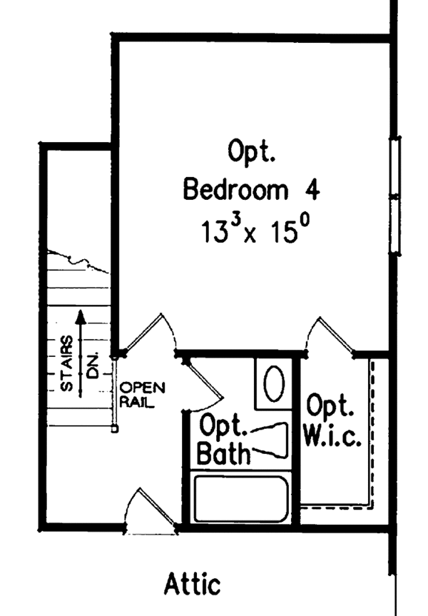 House Plan Design - Craftsman Floor Plan - Other Floor Plan #927-928