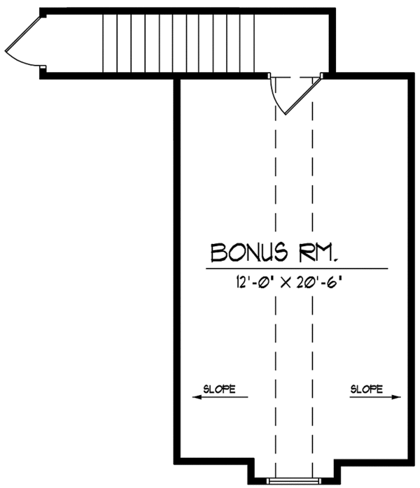 House Plan Design - Country Floor Plan - Upper Floor Plan #42-709