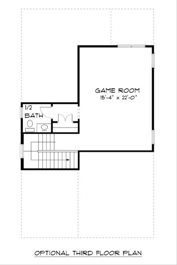 Cottage Floor Plan - Other Floor Plan #413-870