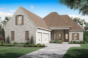 Traditional Exterior - Front Elevation Plan #1081-14