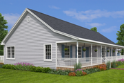 Ranch Style House Plan - 3 Beds 2.5 Baths 2114 Sq/Ft Plan #1082-2 