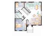European Style House Plan - 4 Beds 2 Baths 2022 Sq/Ft Plan #23-2501 