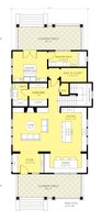 Floor Plan - Main Floor for Craftsman House Plan #888-12 - 3 bed, 3 bath