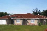 Adobe / Southwestern Style House Plan - 3 Beds 3 Baths 2329 Sq/Ft Plan #1-528 