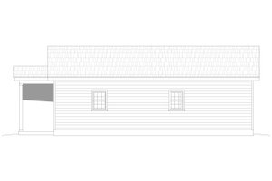 Exterior - Other Elevation 1 for Country House Plan #932-352 - 2 bed, 2 bath