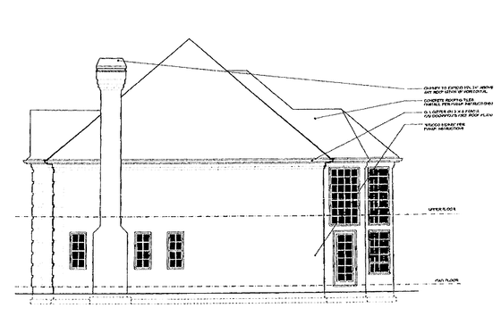 Floor Plan - Other Floor for Mediterranean House Plan #48-741 - 4 bed, 2.5 bath