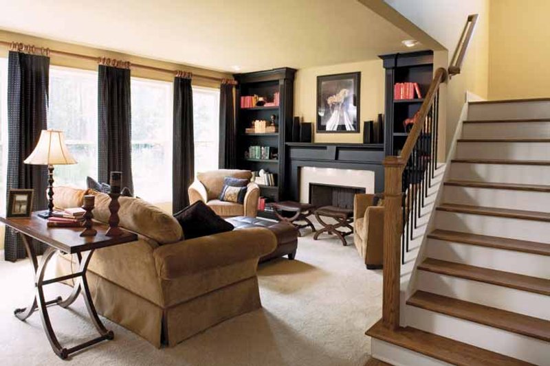 Home Plan - Interior - Family Room for Country House Plan #927-164 - 4 bed, 3 bath