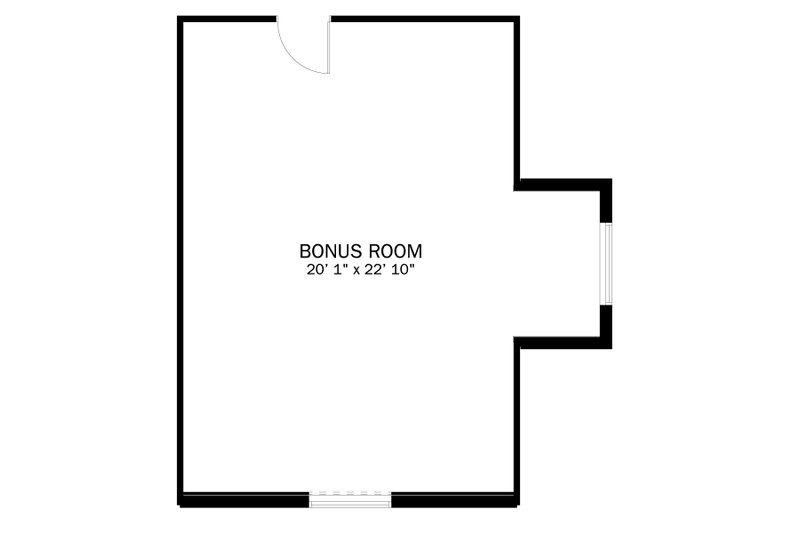 House Design - Floor Plan - Upper Floor for Country House Plan #1060-253 - 3 bed, 2 bath
