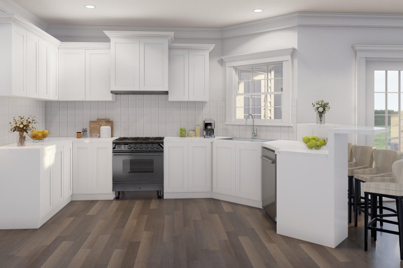 Dream House Plan - Interior - Kitchen for Classical House Plan #17-2855 - 5 bed, 3.5 bath